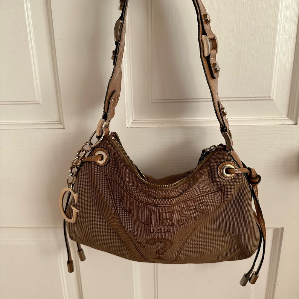 Guess Brown Shoulder Bag